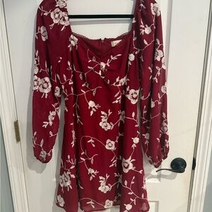 Altar'd State floral dress